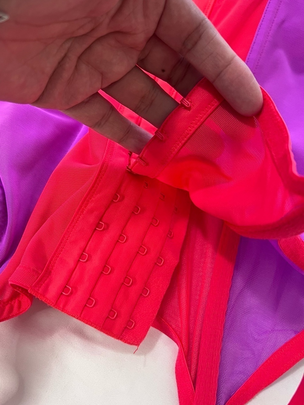 Savage X Fenty I Dare Hue Mesh Bustier size L - Picture 11 of 15
